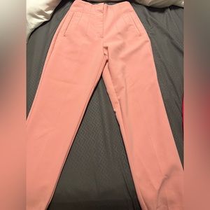 Pink Zara High Waisted Trousers